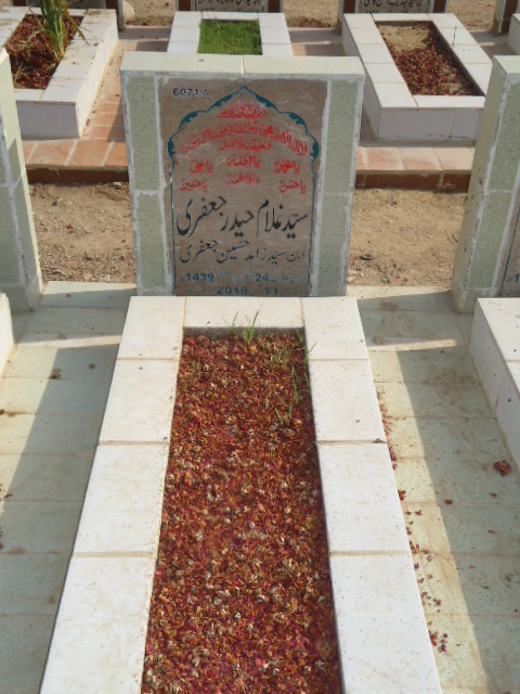 16071 – Syed Ghulam Haider Jaffery