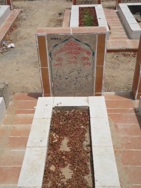15082 – Syed Rafique Hussain Zaidi