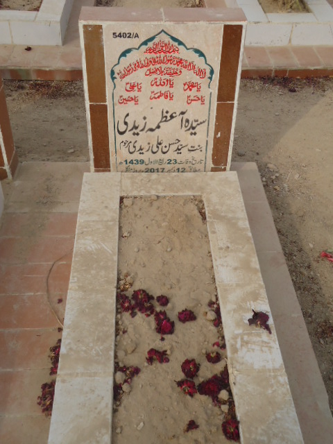 15402 – Syeda Azma Zaidi