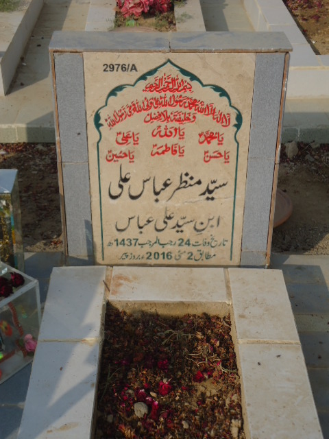 12976 – Syed Manzar Abbas Ali