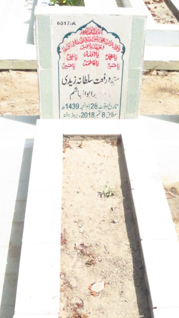 16517 – Syeda Rifat Sultana Zaidi