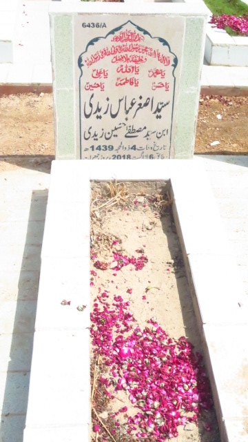 16436 – Syed Asghar Abbas Zaidi