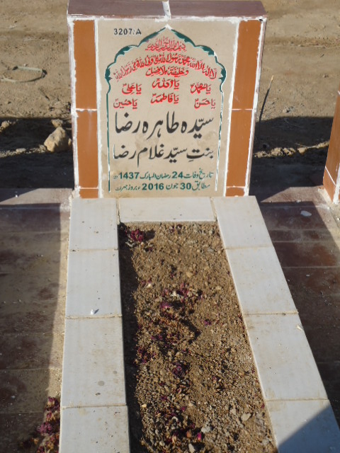 13207 – Syeda Tahira Raza