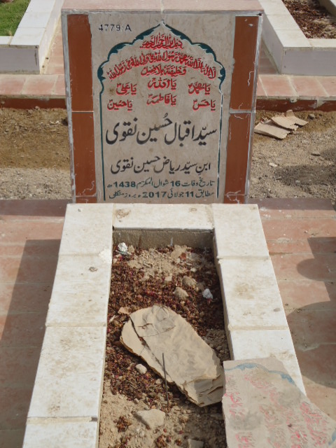 14779 – Syed Iqbal Hussain Naqvi
