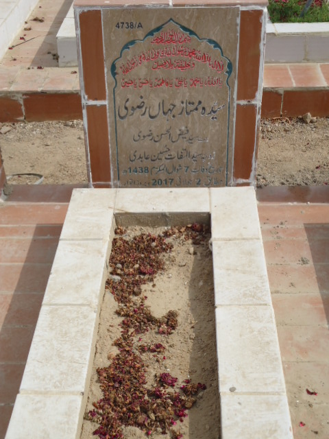 14738 – Syeda Mumtaz Jahan Rizvi